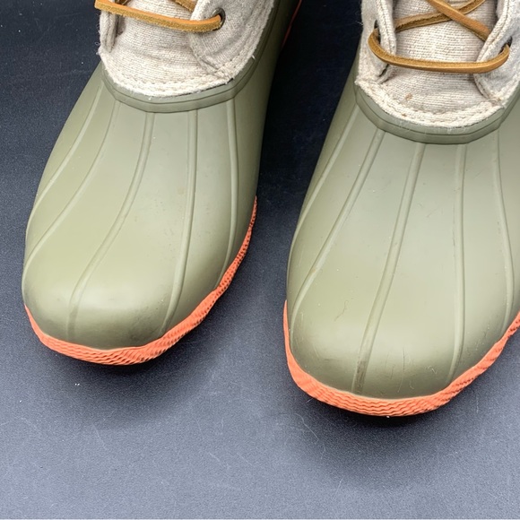 Sperry Waterproof Saltwater Duck Boots Size 11 - Picture 2 of 9